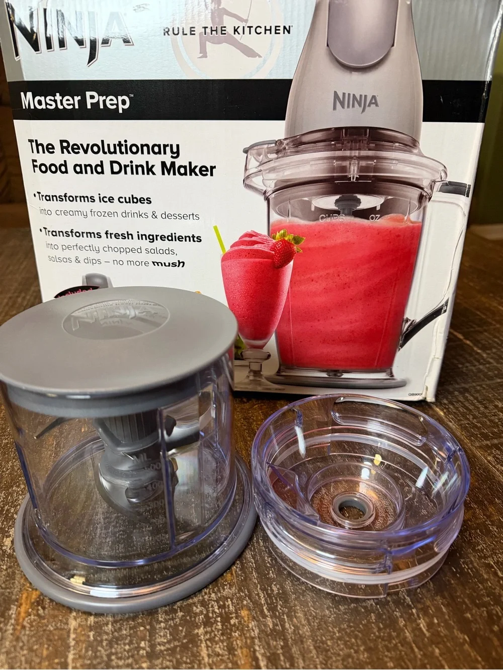 Ninja Master Prep Food & Drink Maker – New in Box Original Packaging/Accessories